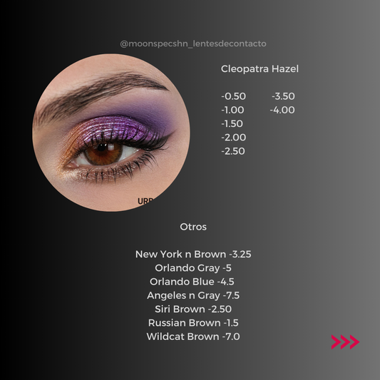 Cleopatra Hazel Miopía