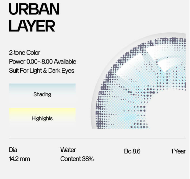 Urban Layer Blue Gray