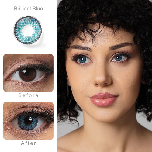 3 tone Brilliant Blue 14.5mm