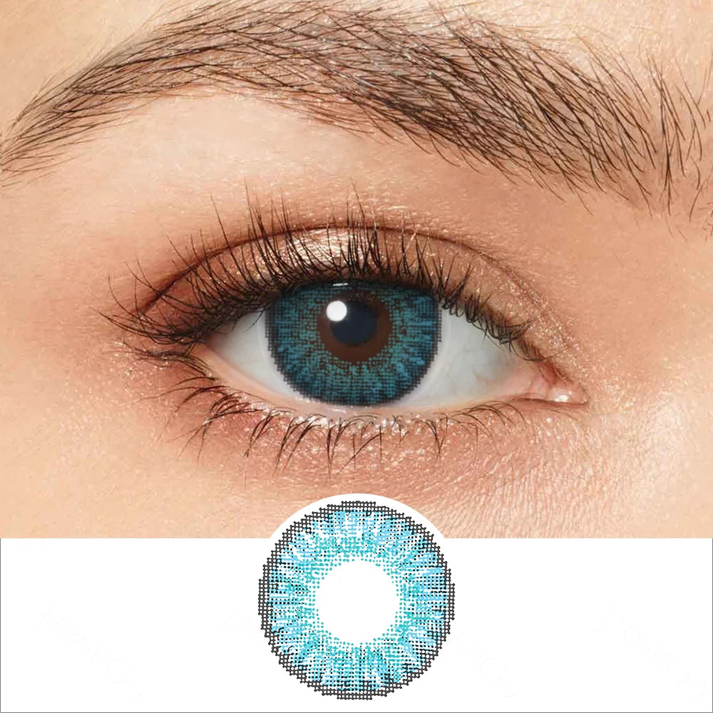 3 tone Brilliant Blue 14.5mm