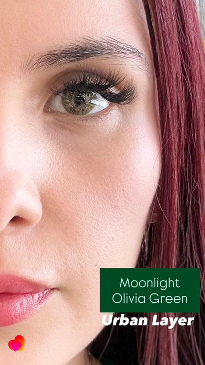 Moonlight olive green 14.2mm