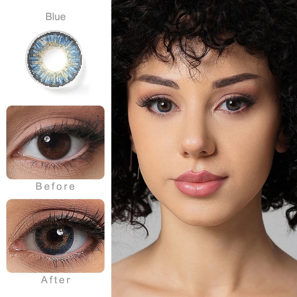 3 tone Blue 14.5mm
