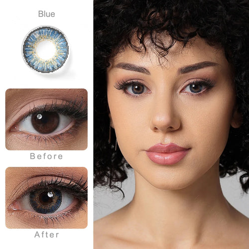 3 tone Blue 14.5mm