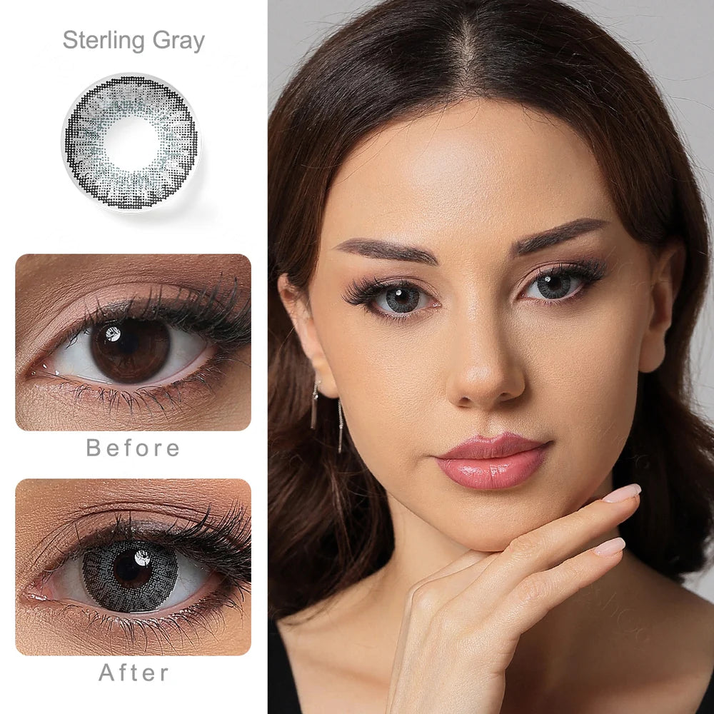 3 tone Sterling Gray 14.5mm