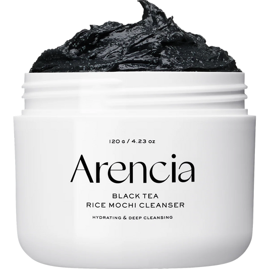 Arencia - Black tea rice mochi cleanser (120g)