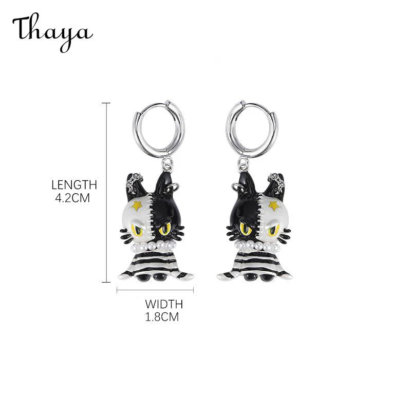 Aretes Gato - Thaya
