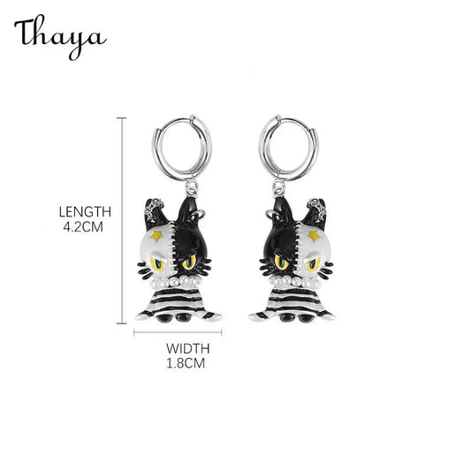 Aretes Gato - Thaya